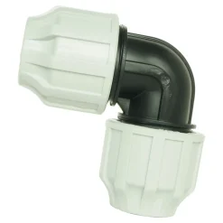 Somatherm For You - Raccord plastique coudé égal pour tube PE diam 40 mm