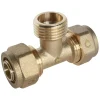 Somatherm For You - Raccord à compression - male au centre 15/21 - PER diam 12