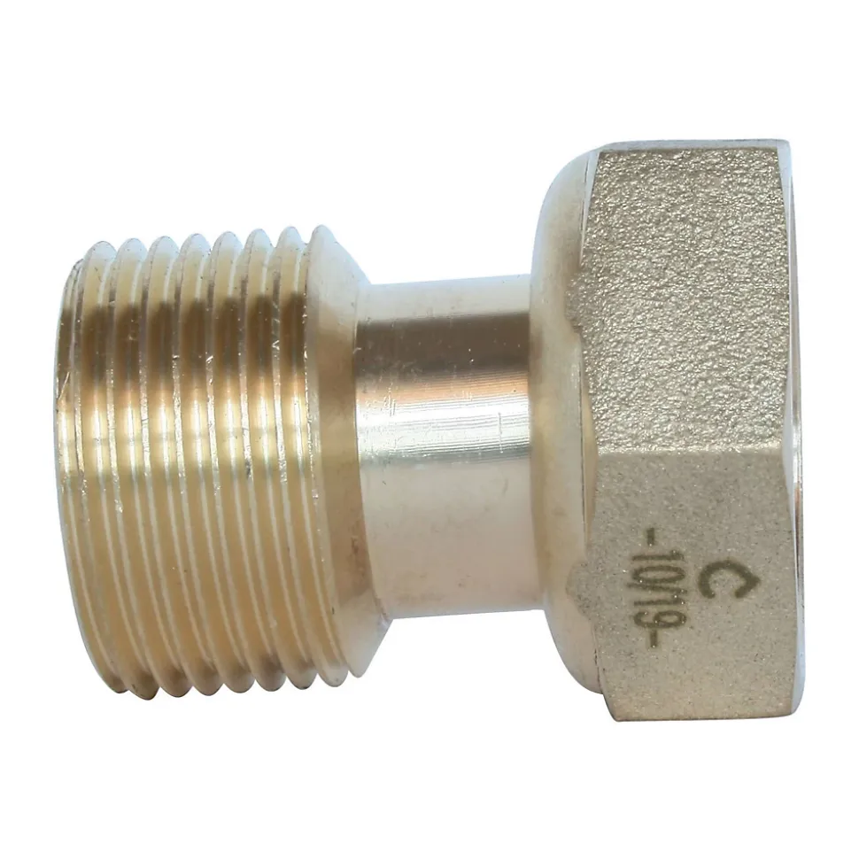 Somatherm For You - Raccord 2 pièces pour compteur - Ecrou 20/27 / Mâle 15/21