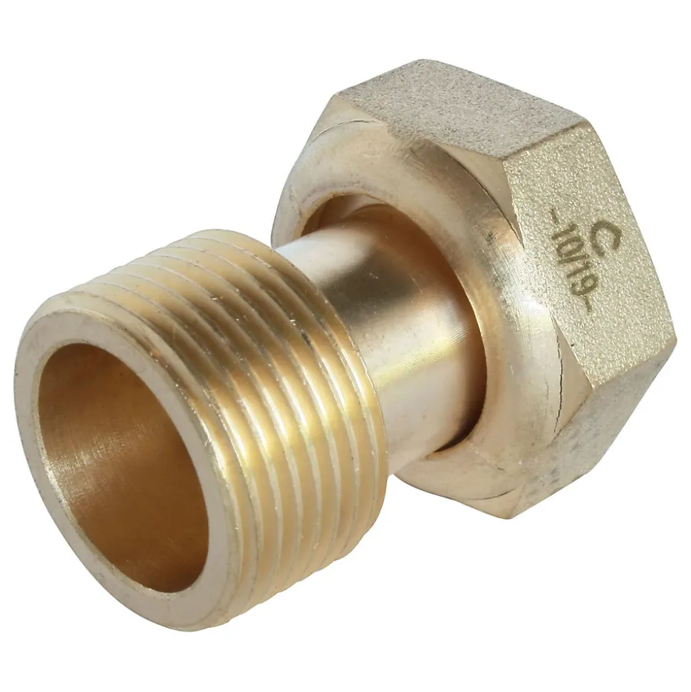Somatherm For You - Raccord 2 pièces pour compteur - Ecrou 20/27 / Mâle 15/21