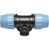 Somatherm For You - Raccord plastique Té Mâle 1 au centre pour tube PE diam 32 mm