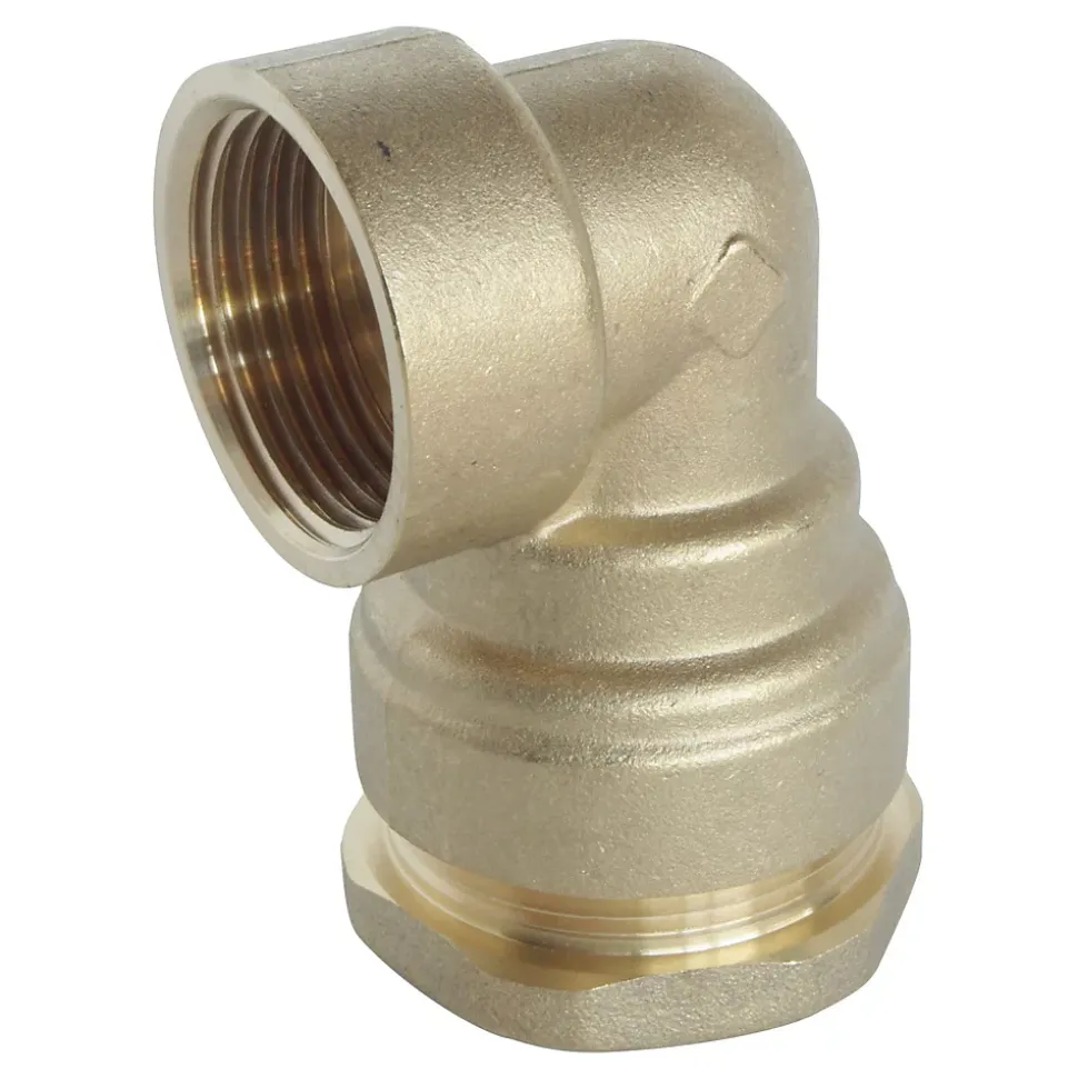 Somatherm For You - Raccord laiton coudé SUMO pour tube PE diam 50 mm - Femelle 1 1/2
