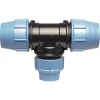 Somatherm For You - Raccord plastique Té réduit au centre pour tube PE diam 32-25-32 mm