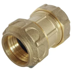 Somatherm For You - Raccord laiton manchon égal Serrage Extérieur pour tube PE diam 20 mm