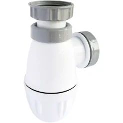 Somatherm For You - Siphon de lavabo réglable avec joint intégré diam 32