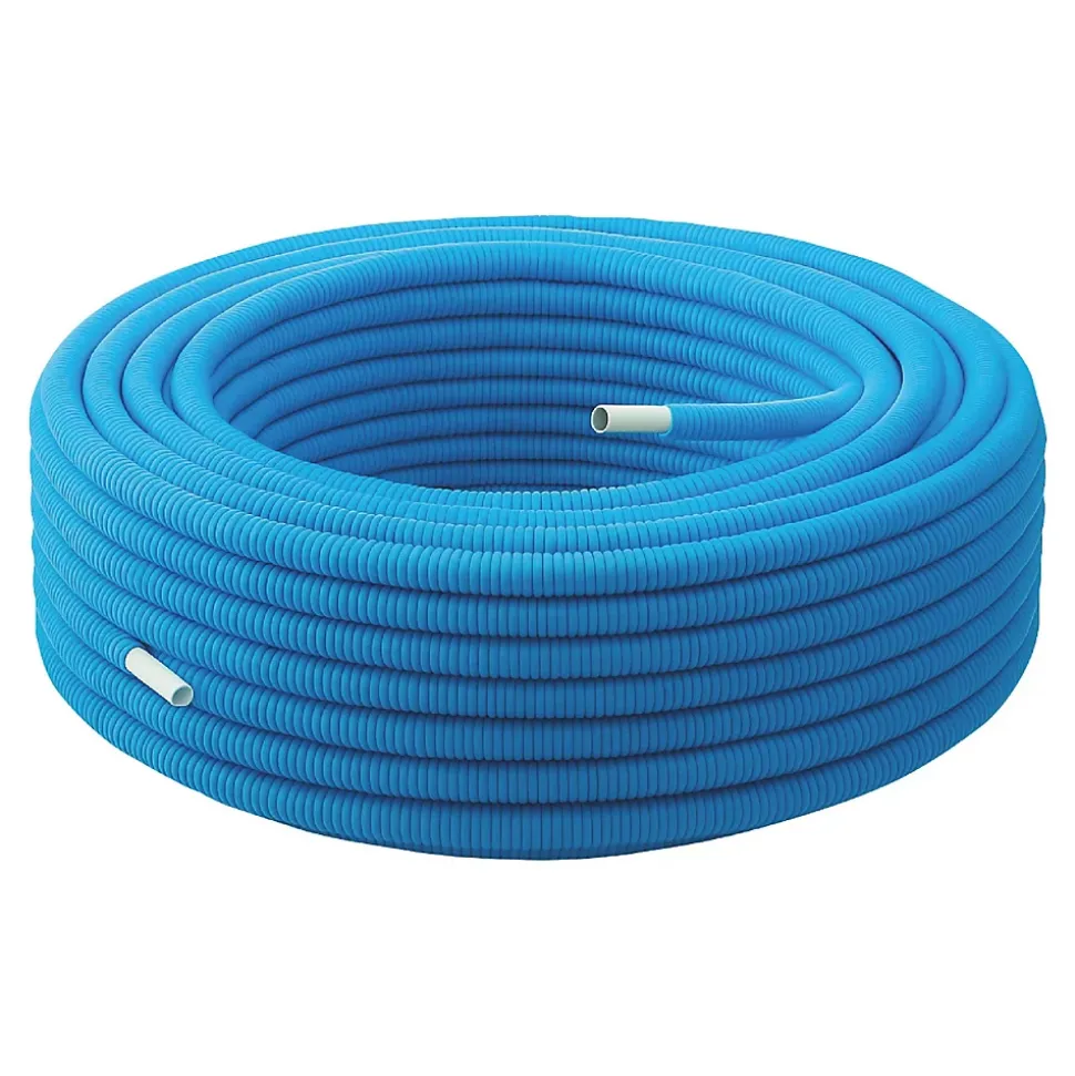 Somatherm For You - Tube multicouche gainé bleu D20 en couronne de 50 mètres