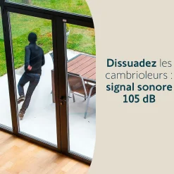 Somfy 1875254 – Home Alarm Advanced Max, Système d’alarme maison connecté haut de gamme avec détecteurs, sirènes et accessoires