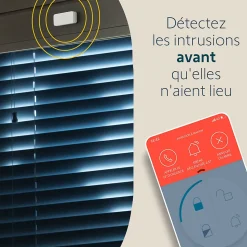 Somfy 1875254 – Home Alarm Advanced Max, Système d’alarme maison connecté haut de gamme avec détecteurs, sirènes et accessoires