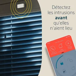 Somfy 1875278 - Home Alarm Essential Max, Alarme maison complète avec sirène & IntelliTAG® compatible Amazon Alexa, Assistant Google & TaHoma® switch