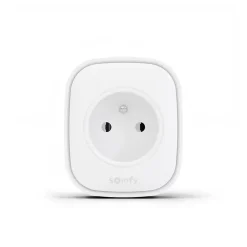 Somfy 1871215 - Prise connectée Zigbee compatible TaHoma avec suivi de consommation électrique