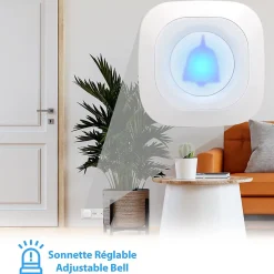 Sonnette FISHTEC cinétique easy - Portée 100m