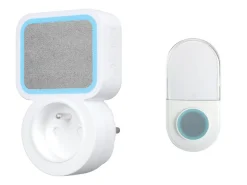 SONNETTE SANS FIL - 150 M - PRISE PLUG