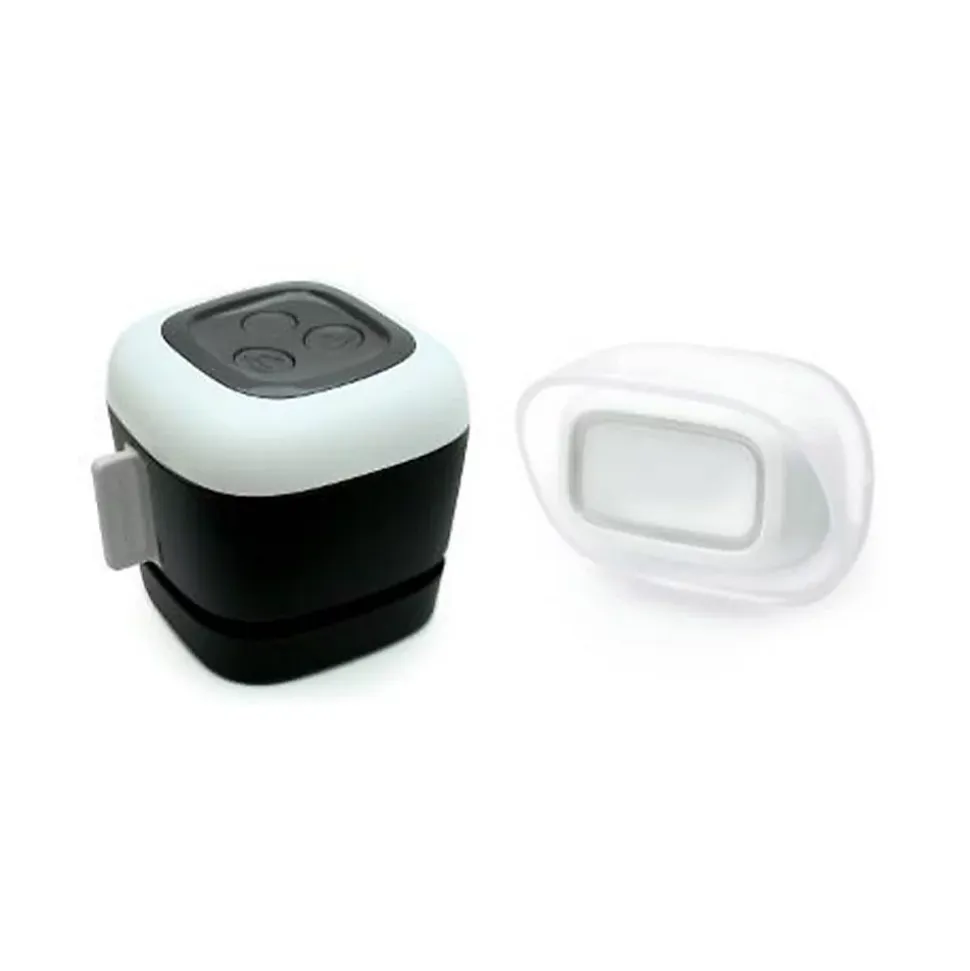 Sonnette sans fil 300 m fonctions flash + mp3 Gris - Thomson