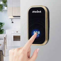 Sonnette sans fil extérieure automatique étanche sans pile monobloc