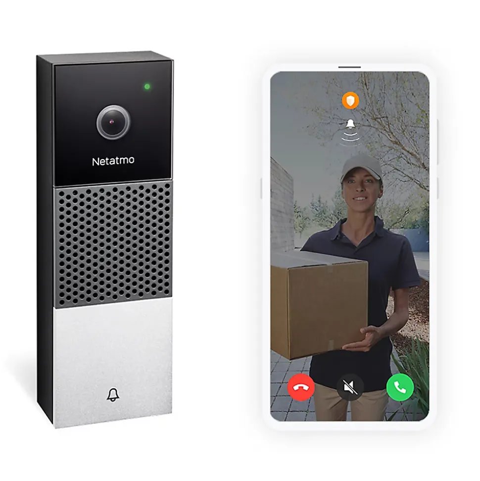 Sonnette vidéo filaire intelligente Netatmo