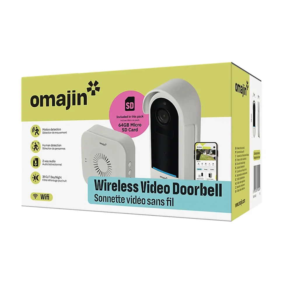 Sonnette vidéo sans fil connectée, Omajin by Netatmo