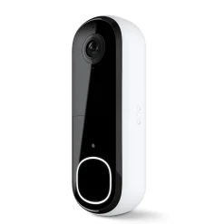 Sonnette vidéo sans fil connectée Arlo Essential2 2k blanc