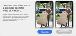 Sonnette Vidéo Sans Fil 3k - Db2 Pro