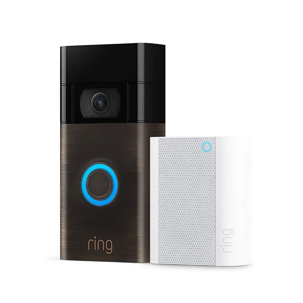 Sonnette vidéo sans fil Ring vidéo Doorbell bronze