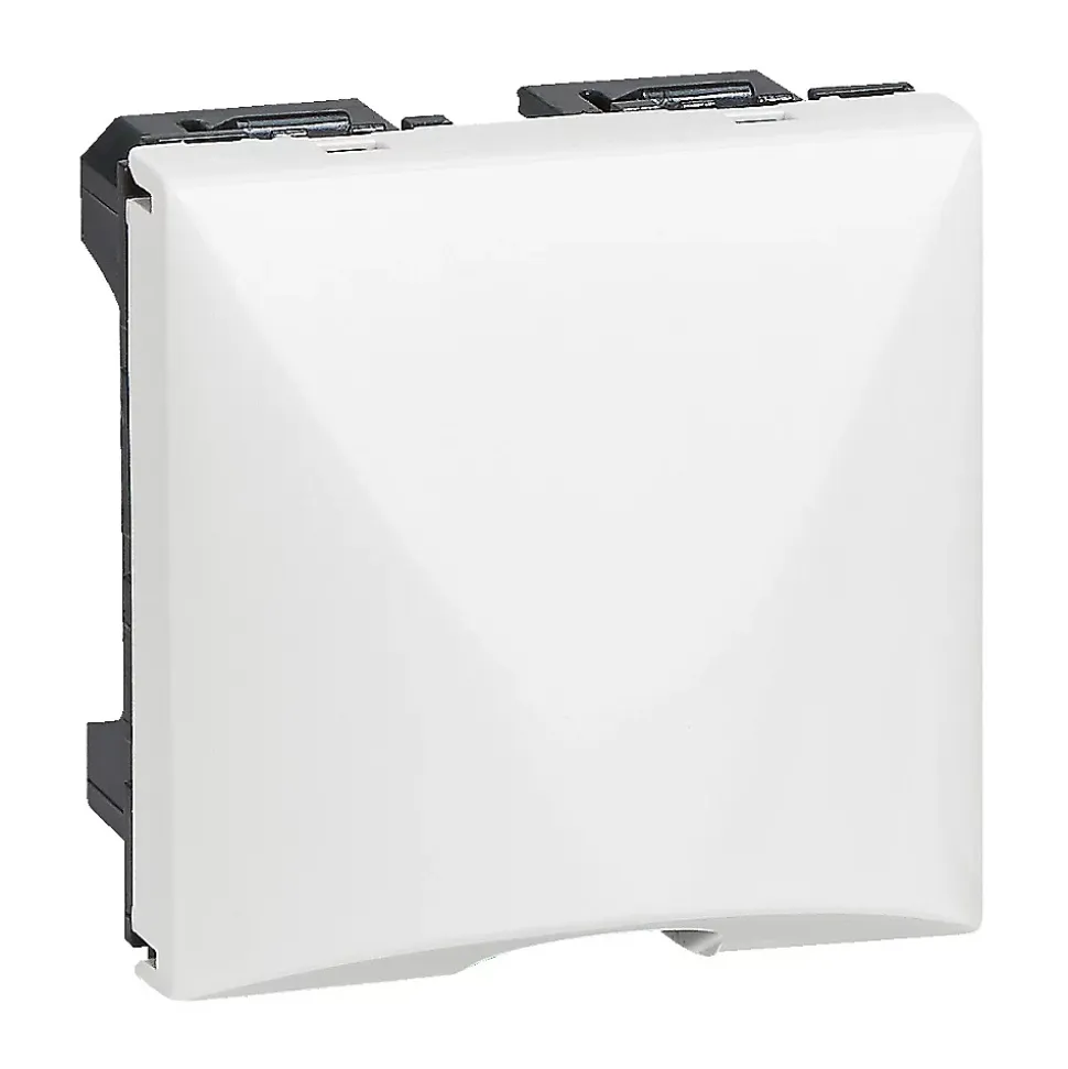Sortie de câble 2 modules Legrand Mosaïc