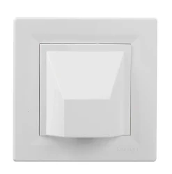 Sortie de câble complète Schneider Electric Asfora blanc