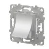 Sortie de câble diamètre 6 à 12 mm Schneider Electric Unica Déco aluminium
