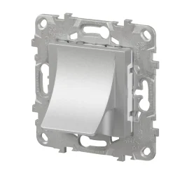 Sortie de câble diamètre 6 à 12 mm Schneider Electric Unica Déco aluminium