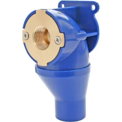 Sortie de Cloison avec raccord à compression pour tube PER Ø12 - Sortie Femelle 15/21 (1/2'')
