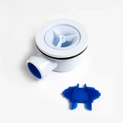 Sortie De Douche Plastique Blanc 110Mm H 68Mm - Muse