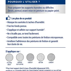 Sous-couche anti-humidité intérieur mat Ripolin 3L