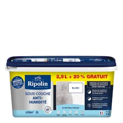 Sous-couche anti-humidité intérieur mat Ripolin 3L
