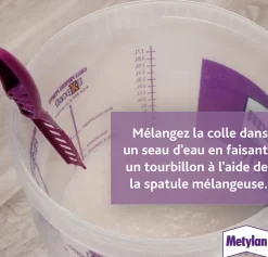 Spatule mélangeuse pour colles papiers peints Metylan ‎L.7,5 x l.2,5 x H.38 cm