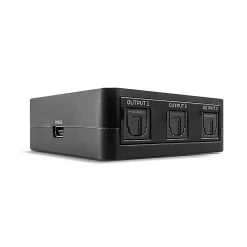 Splitter audio Toslink Optique 3 ports LINDY