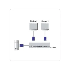 Splitter VGA 2 écrans - ATEN VS92A ATEN