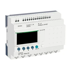 Sr2a201bd Schneider - Automate Zelio Logic - Relais Intelligent 20 E/s 24vcc - Sans Horloge Avec Afficheur