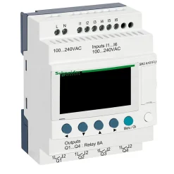 Sr2a101fu Schneider - Automate Zelio Logic - Relais Intelligent 10 E/s 100 à 240vca - Sans Horloge Avec Afficheur