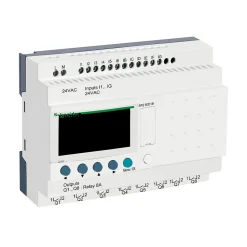 Sr2b201b Schneider - Automate Relais Intelligent Compact Zelio Logic - 20 E S - 24 Vca - Horloge + Afficheur