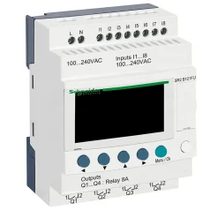 Sr2b121fu Schneider - Automate Zelio Logic - Relais Intelligent 12e/s 100 à 240vca - Horloge + Afficheur