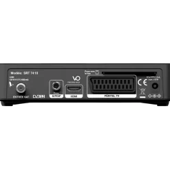 SRT 7410 Décodeur Satellite TNTSAT Astra + Carte TNTSAT + Câble HDMI Offert STRONG