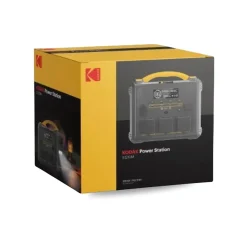 Station Électrique Portable KODAK S1210 - Batterie LiFePO4 1102Wh - Recharge Rapide - Générateur Solaire Puissant et Compact