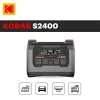 Station Électrique Portable KODAK S2400 avec Micro-onduleur 800W - Batterie LiFePO4 2047Wh - Recharge Rapide - Générateur Compact