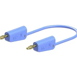 Stäubli LK-4A-S25 64.1037-20023 cordon de mesure 200 cm bleu, prise 4 mm empilable