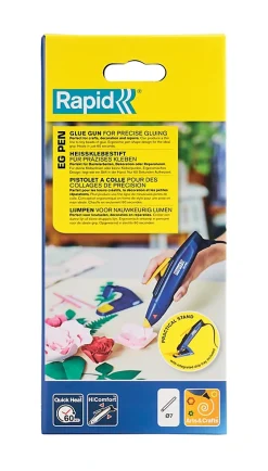 Stylo à colle Ø7mm Rapid EG PEN, pour loisirs créatifs