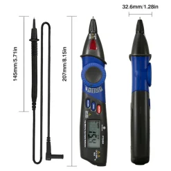 Stylo testeur de tension numérique Jacobsen l.43 x H.222 x P.35 mm