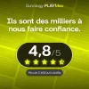 Sunology PLAY Max, Panneau solaire 450W bifacial avec batterie hybride & modulaire 700Wh, Station solaire livrée assemblée