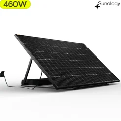 Sunology PLAY2, Panneau solaire complet 460W bifacial, Station solaire livrée assemblée, Installation sol ou mur