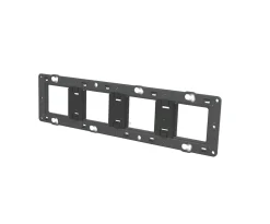 Support de fixation 4 postes Legrand Mosaic composable