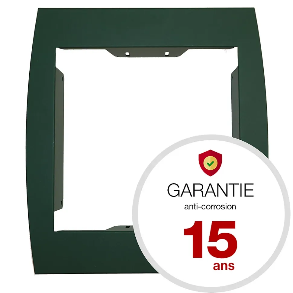 Support grillage rigide & palissade Vert mat sablé RAL 6005MS