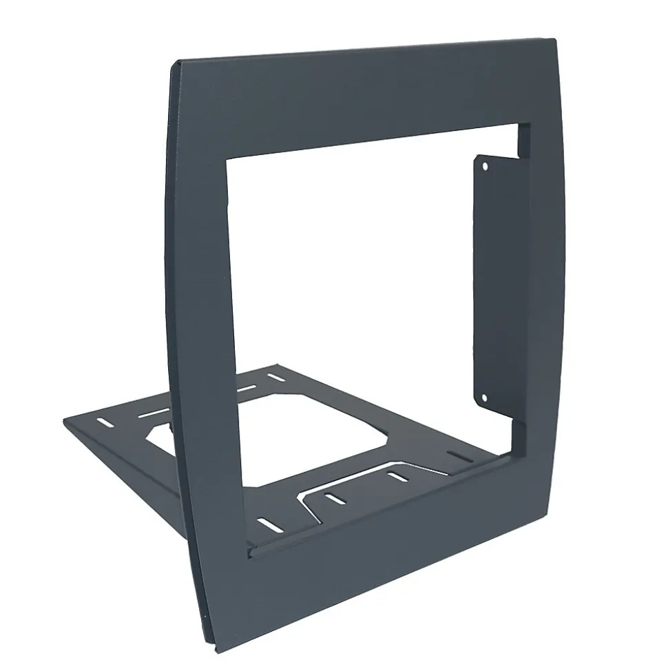 Support grillage rigide & palissade Gris anthr. mat sablé RAL 7016MS
