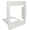 Support grillage rigide & palissade Blanc crème mat sablé RAL 9010MS